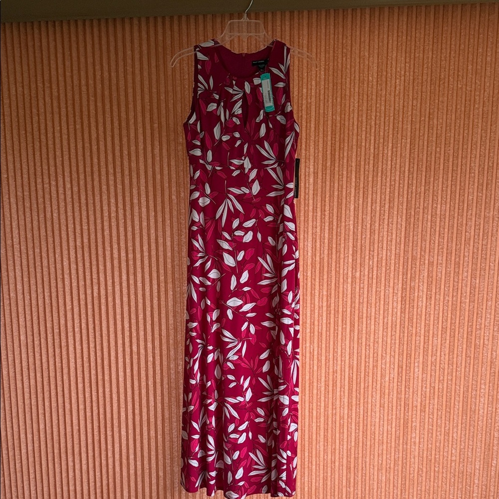 Maggy London Adaire Wine Maxi Dress